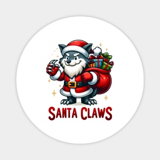 Santa Claws Magnet